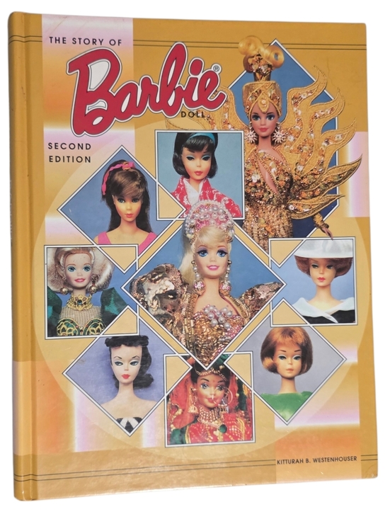Barbie Other - The Story of Barbie Second Edition Hardcover - Yellow Cover